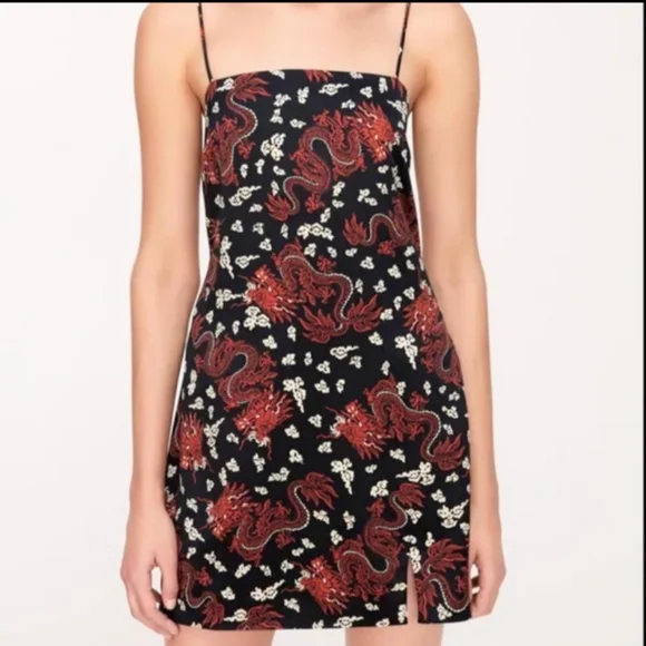 Zara large dragon minidress - Picture 7 of 7